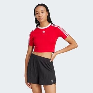 Adidas Red Crop Top